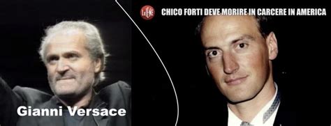 relationship between chico forti and versace|chico forti.